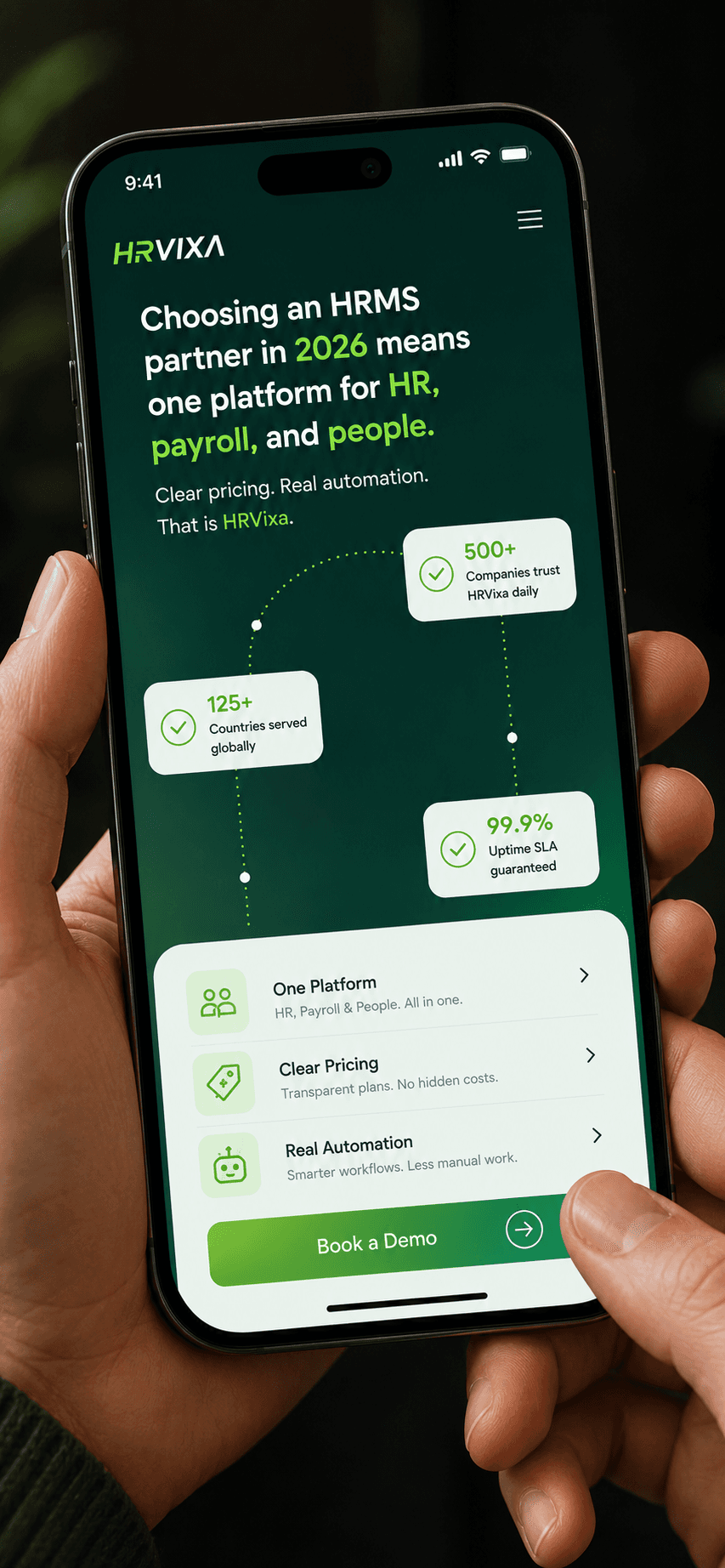 HRVixa — choosing an HRMS partner in 2026