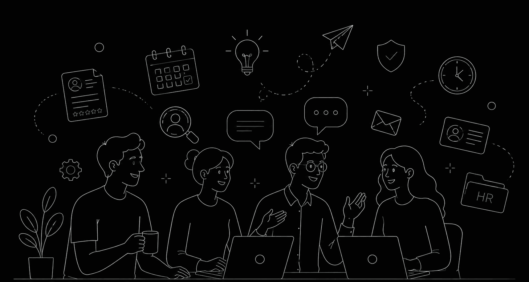 Power your people with HRVixa — HRMS dashboard overview